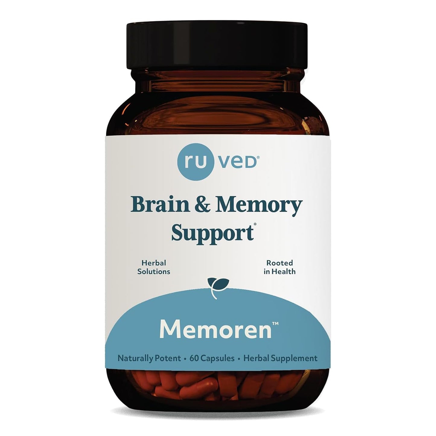 R-U VED Memoren Bacopa Monnieri Capsules, 60 Count