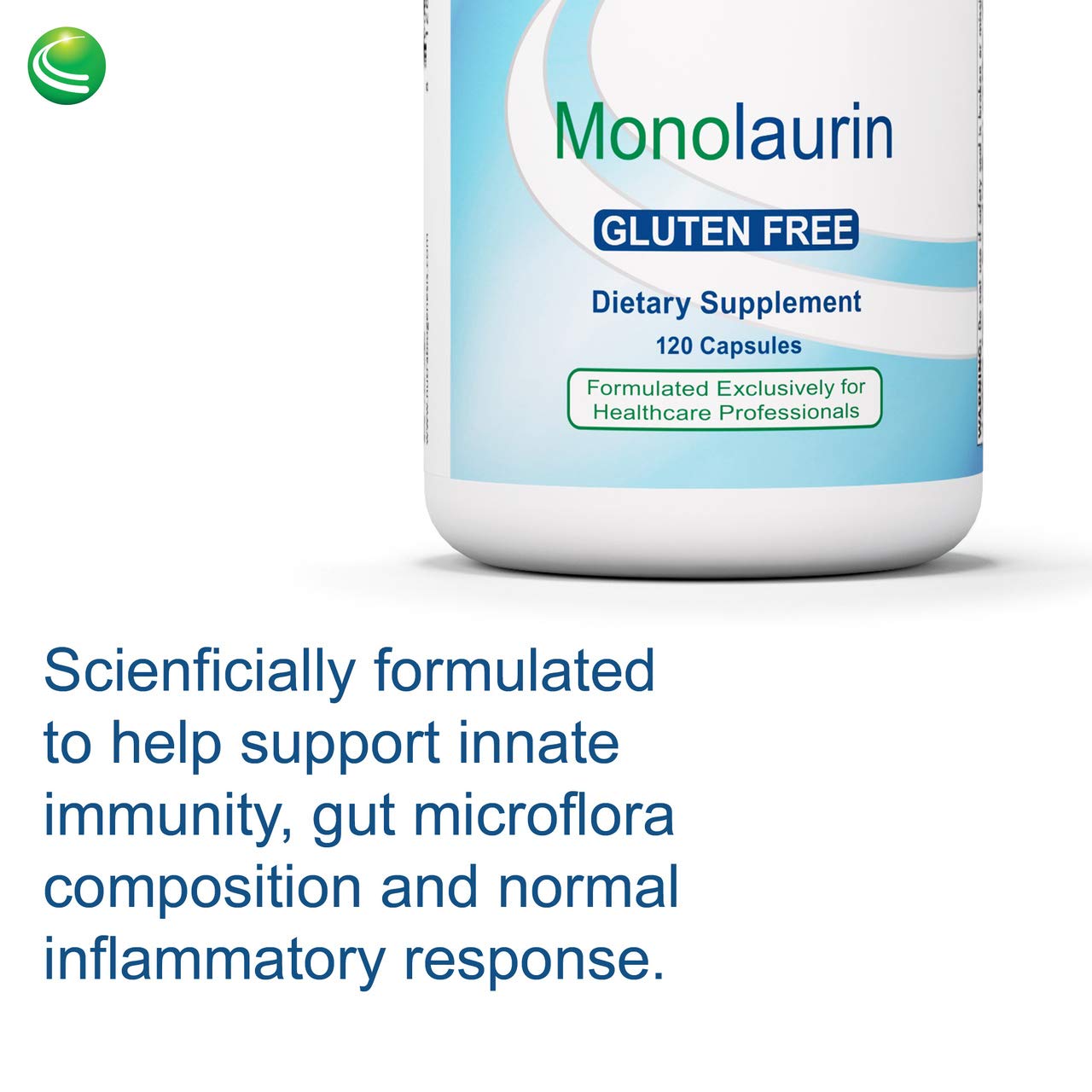 Nutra BioGenesis Monolaurin Capsules, 120 Vegan Capsules