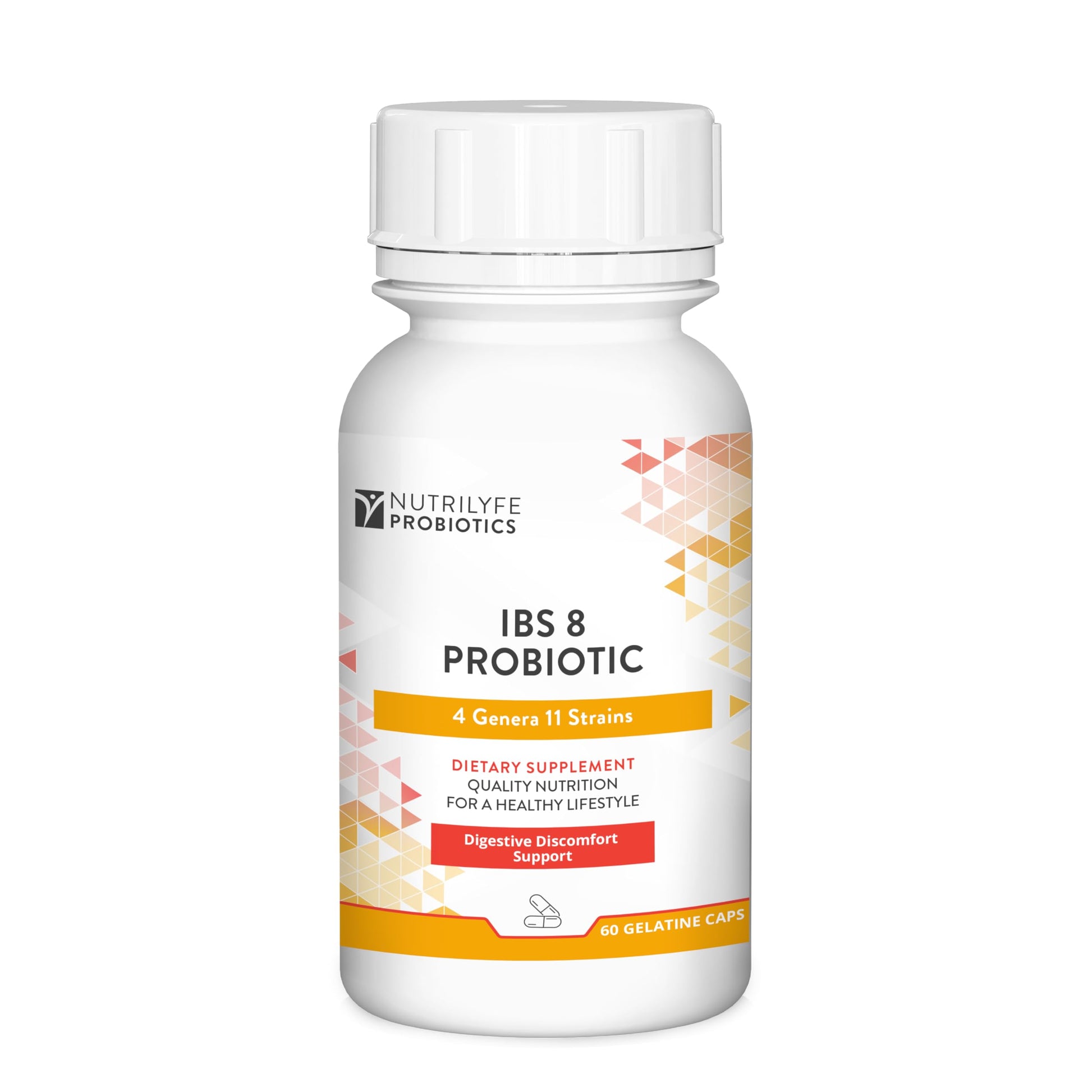 Nutriherb IBS 8 Probiotic Capsules, 60 Count