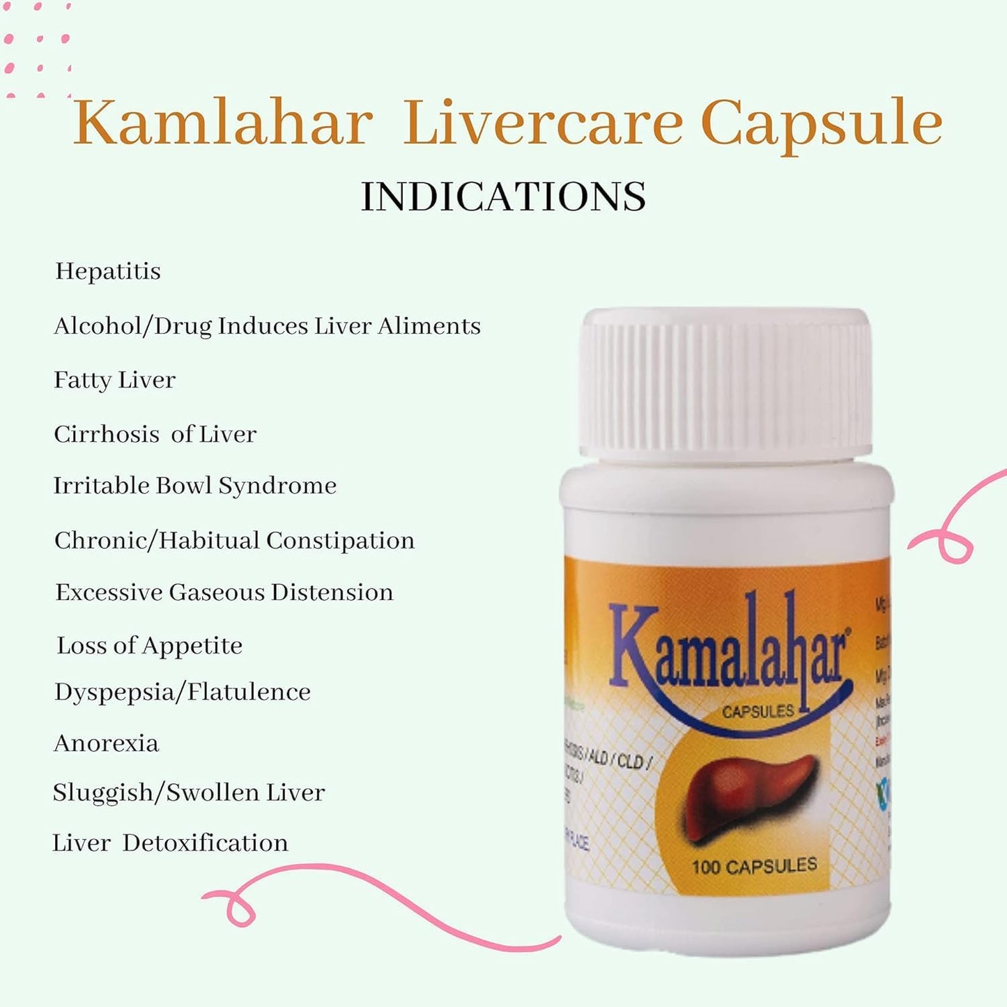 KAMALAHAR Liver Support Capsule 300