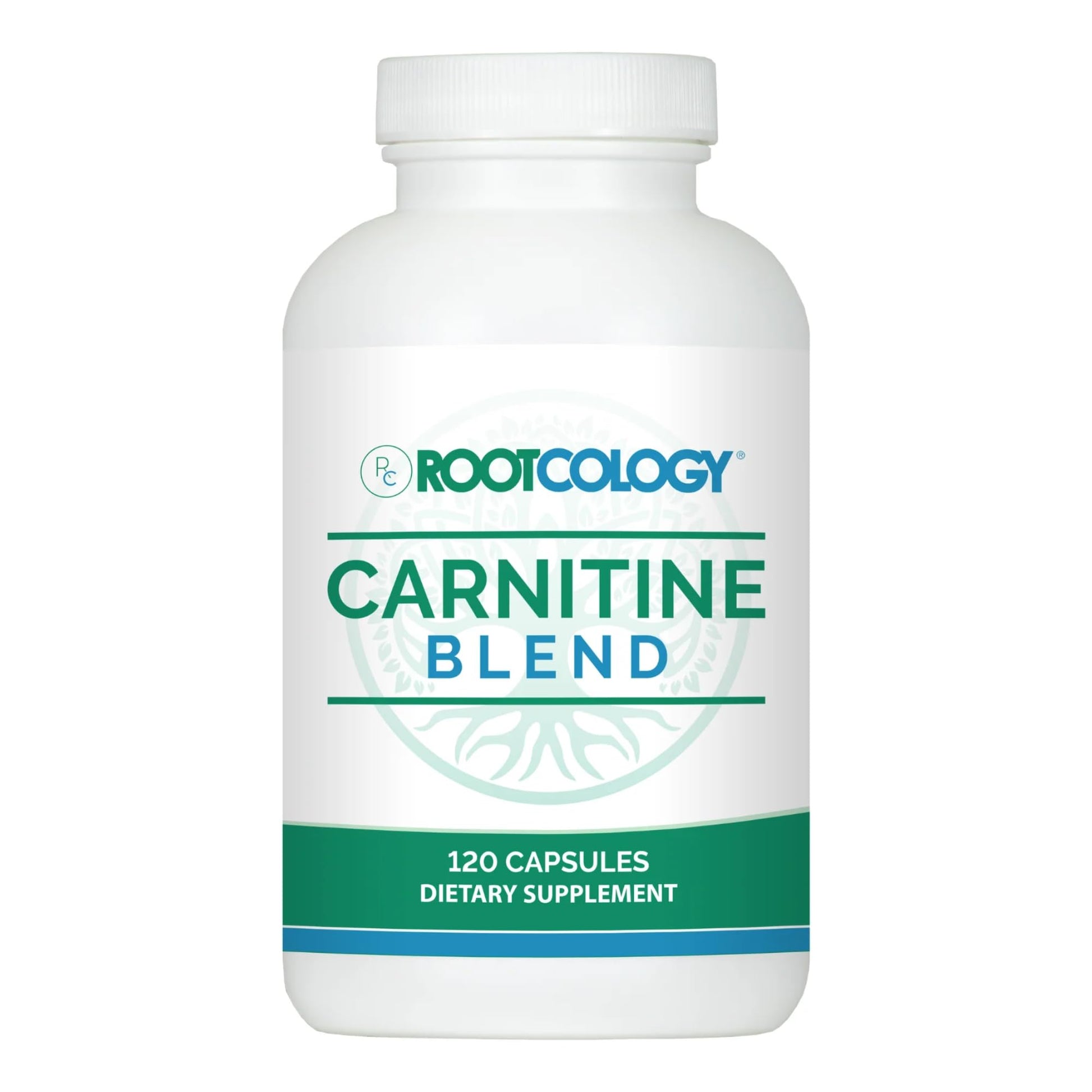 Rootcology Carnitine Blend L-Carnitine & Acetyl-L-Carnitine Formula, 120 Capsules