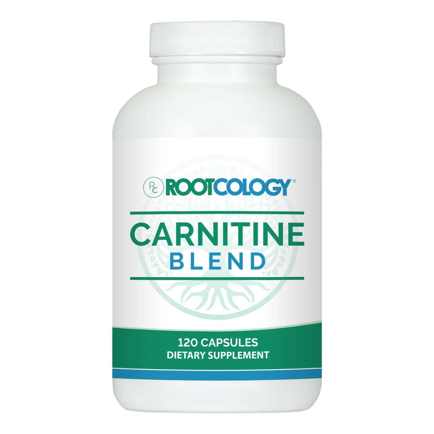 Rootcology Carnitine Blend L-Carnitine & Acetyl-L-Carnitine Formula Capsules 120 Capsules
