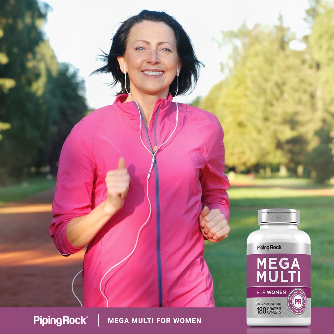 Piping Rock Multivitamin for Women Caplets 180 Count
