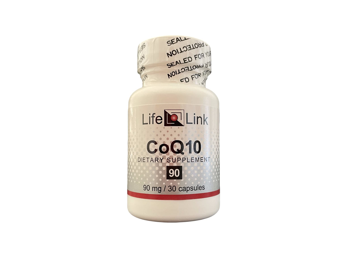 LifeLink CoQ10 90 mg Capsules 30 Count