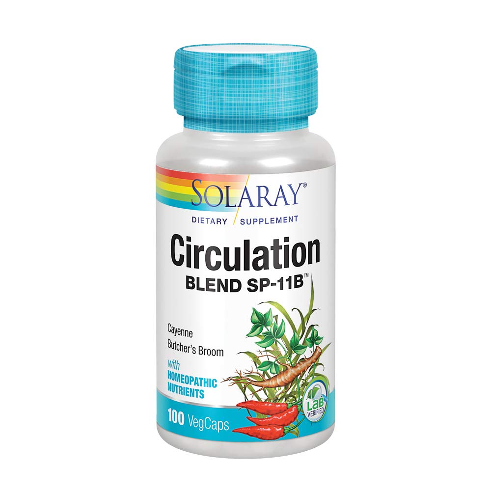 Solaray Circulation Blend SP-11B Capsules 100 VegCaps