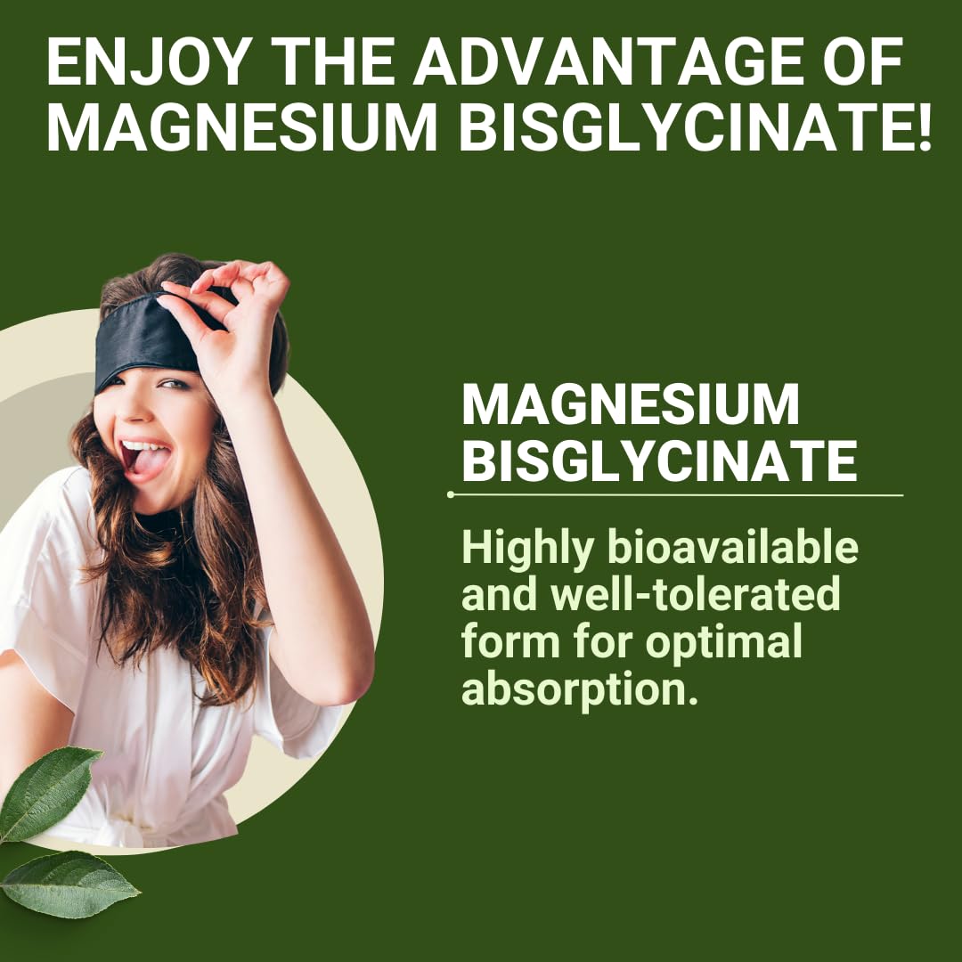 New Roots Herbal Magnesium Bisglycinate Plus 120 Capsules