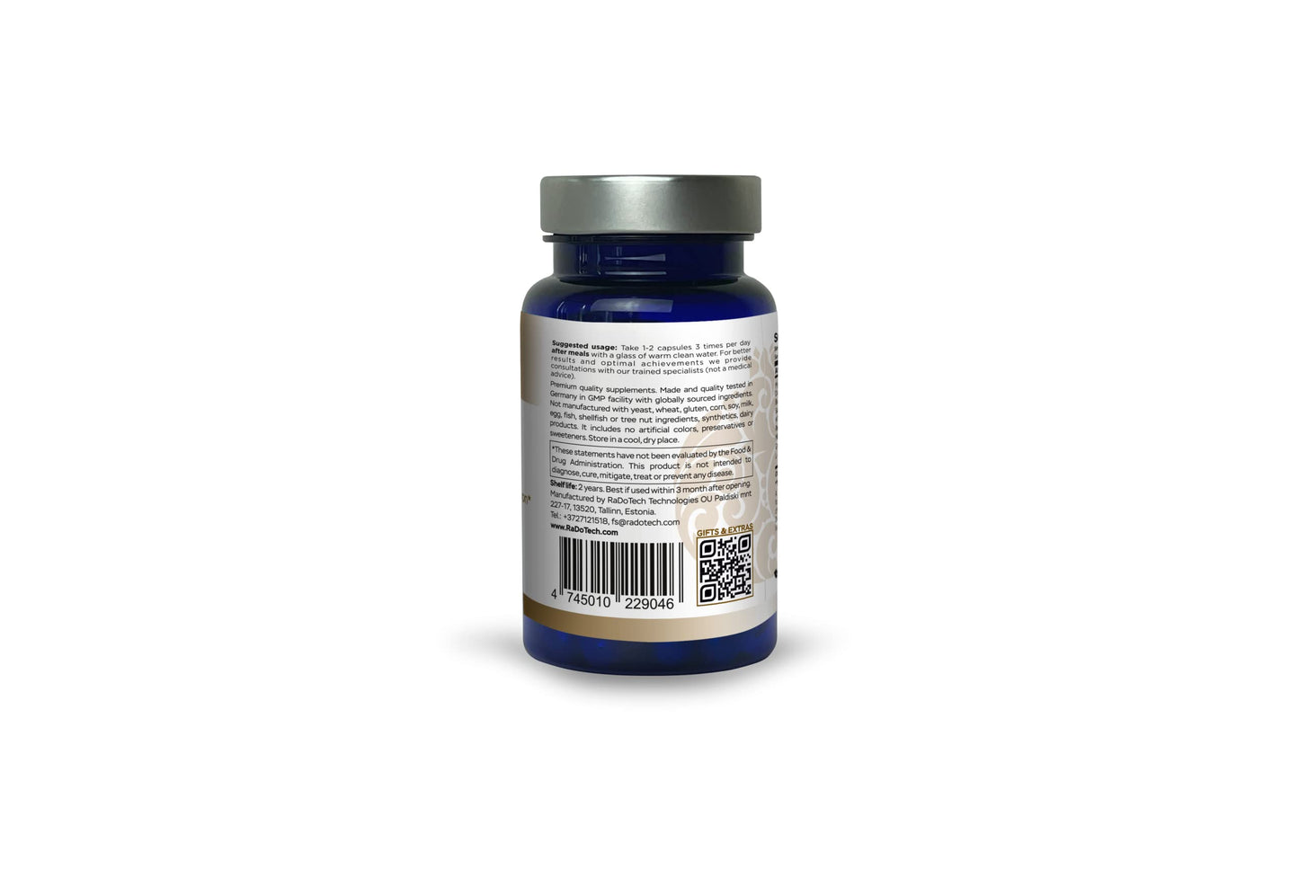 RaDoTech Hepa Gugull Liver Supplement Capsule, 60 Count