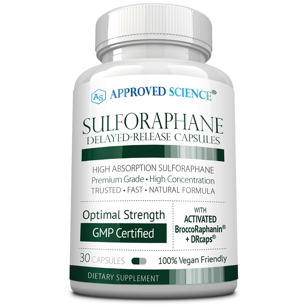 Approved Science Sulforaphane Delayed Release Capsule 30 Capsules