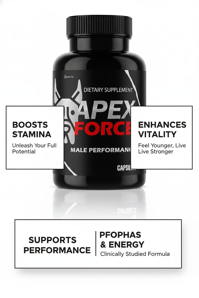 Purely Vital Apex Vital Strength Advanced Formula Pills Support Supplement, Overall Wellness, Maximum Strength Capsule, 60 Count