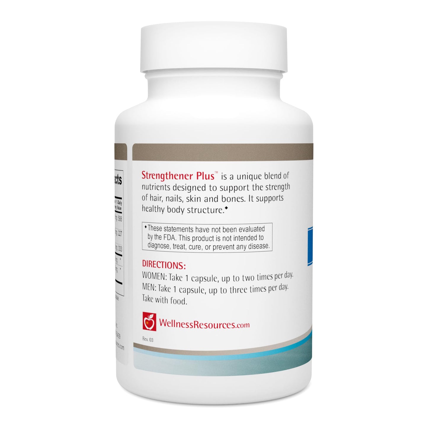 Wellness Resources Strengthener Plus Zinc Formula Capsule, 100 Capsules