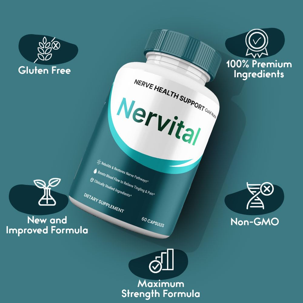 Gold Nutra Nervital Capsule 1 Count