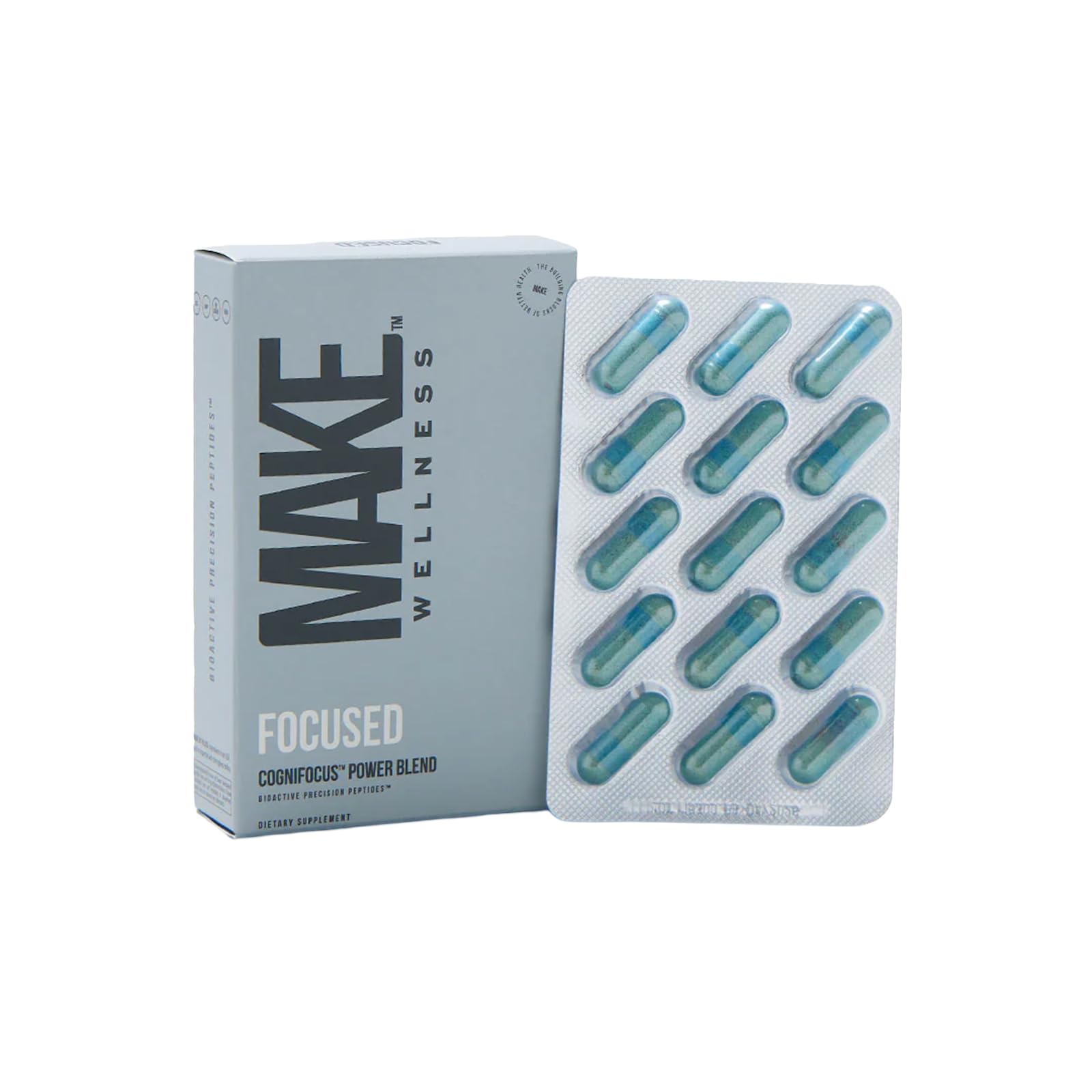 Make Wellness Focused Brain Support Formula 30 Capsules