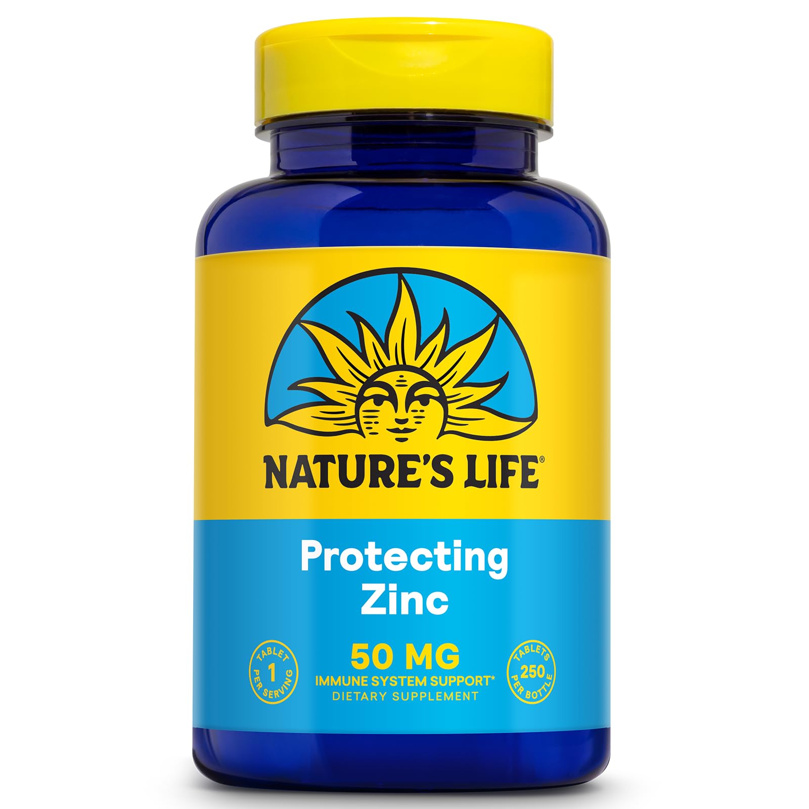 Nature's Life Zinc Tablet 250 Count