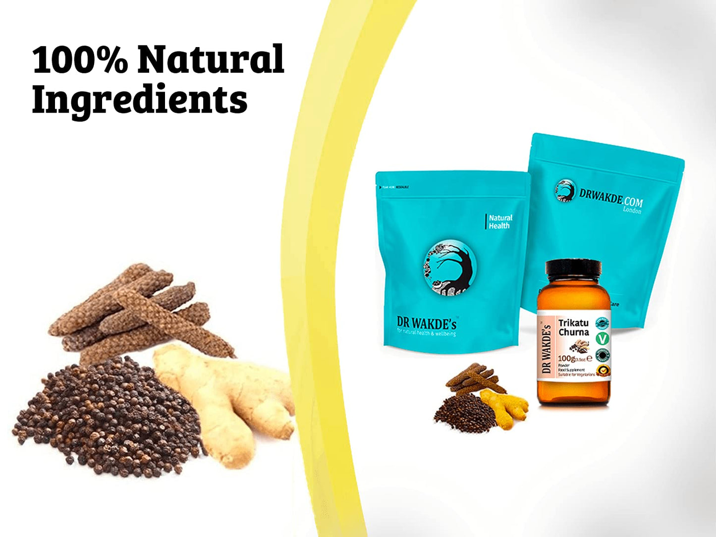 DR WAKDE's Trikatu Churna Powder 100g
