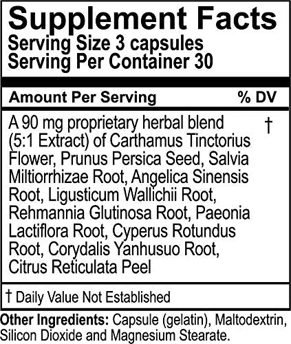 Wisdom of the Ages Formula BAC Total Cardiovascular Support for Blood-Arteries-Circulation 90 Capsules