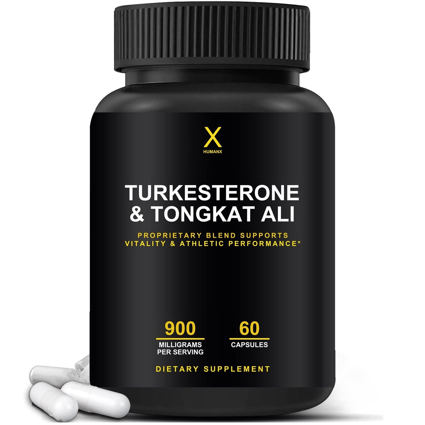 HUMANX Turkesterone & Tongkat Ali 900mg Capsule 60 Count