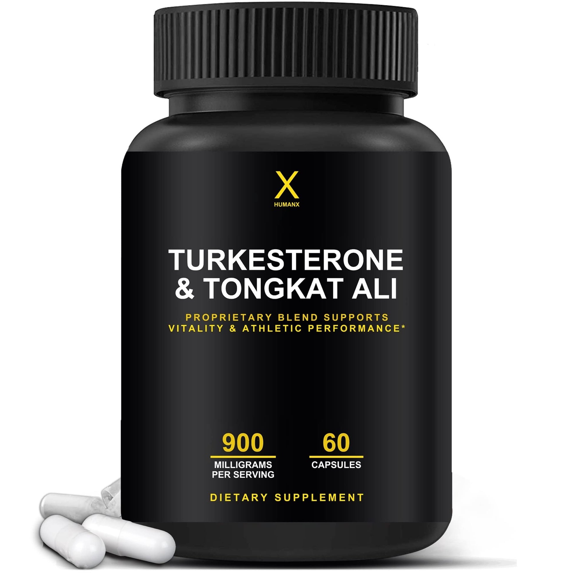 HUMANX Turkesterone & Tongkat Ali 900mg Capsule 60 Count