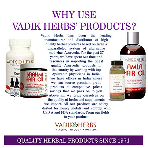 Vadik Herbs Bakuchi (Psoralea corylifolia) Capsules, 300 Capsules