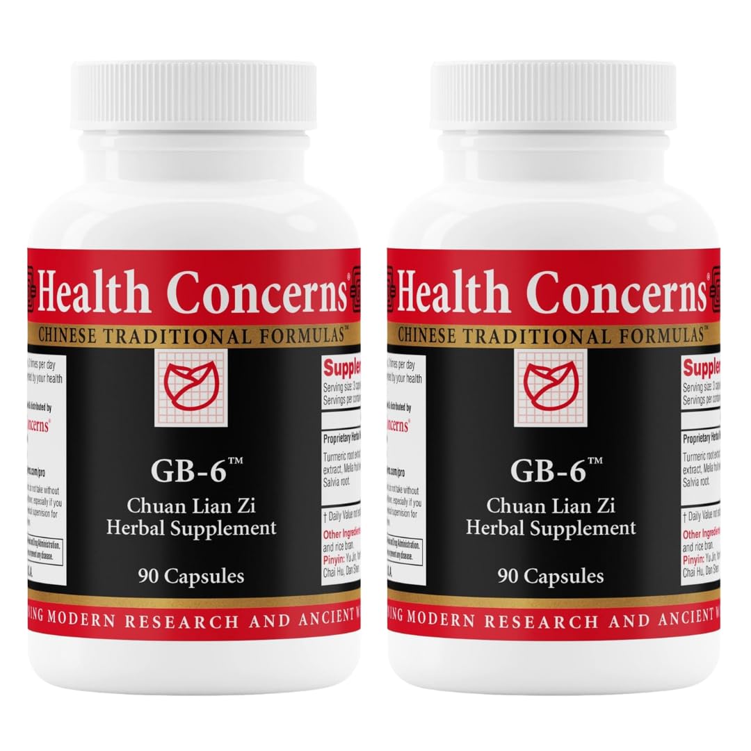 Generic GB-6 Liver Extract Capsules, 2 Bottles