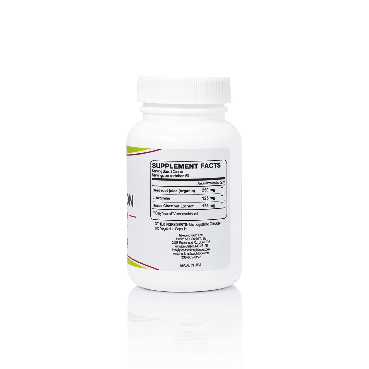 Health As It Ought To Be Circulation Syn3rgy Supplement Capsule, 60 Capsules