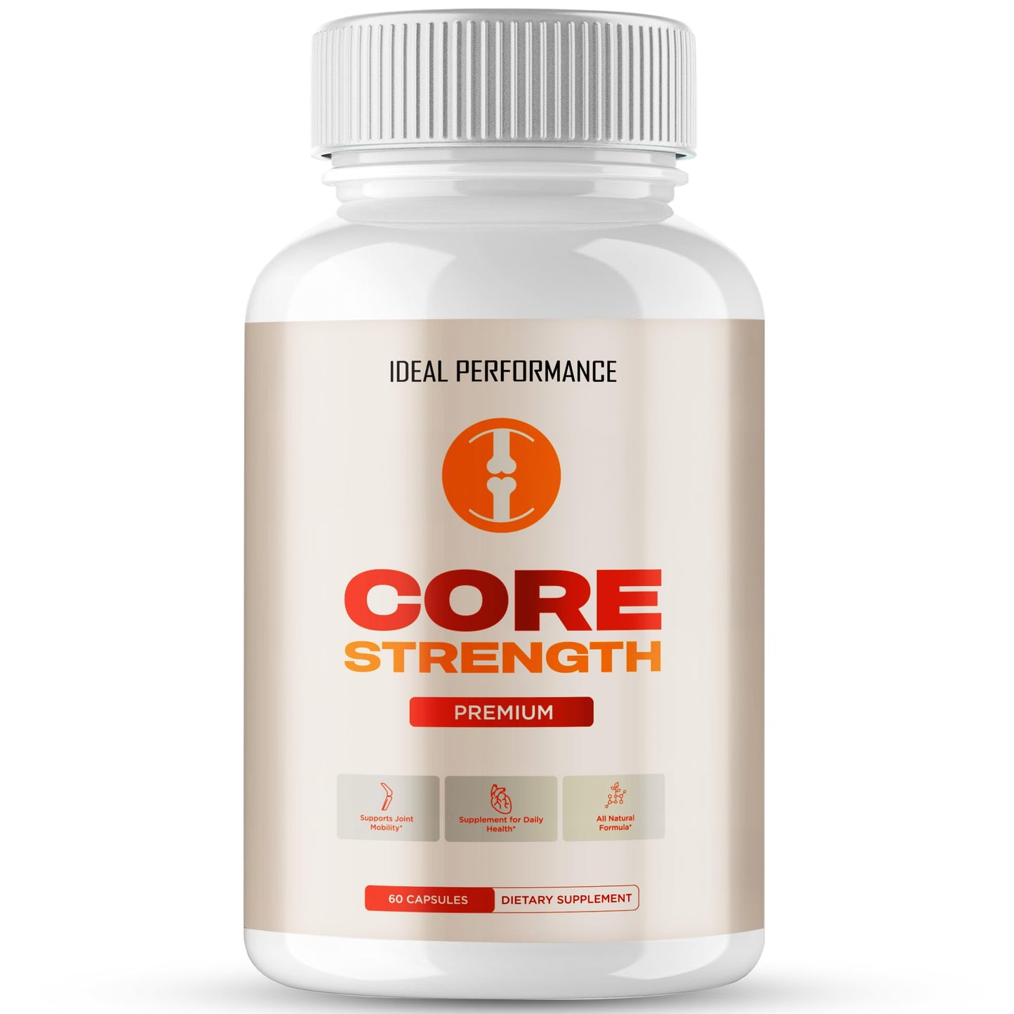 Ideal Performance Core Strength Capsules, 60 Capsules