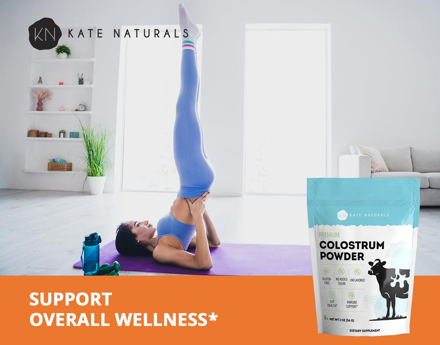 Kate Naturals Colostrum Powder Supplement 2 oz