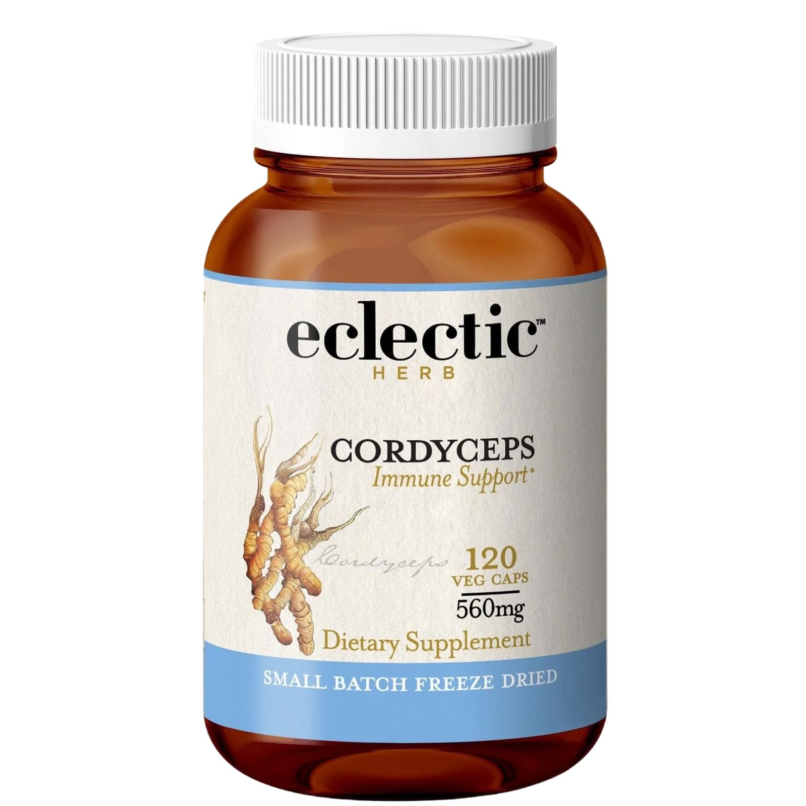 Eclectic Institute Cordyceps FDV Capsules, 120