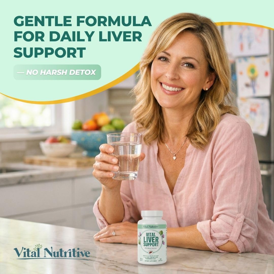 VITAL NUTRITIVE Vital Liver Support Capsules 120