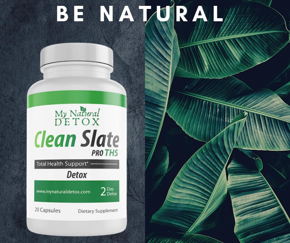 MyNaturalDetox Clean Slate Pro Detox & Cleanse Supplement Capsule 20 Count