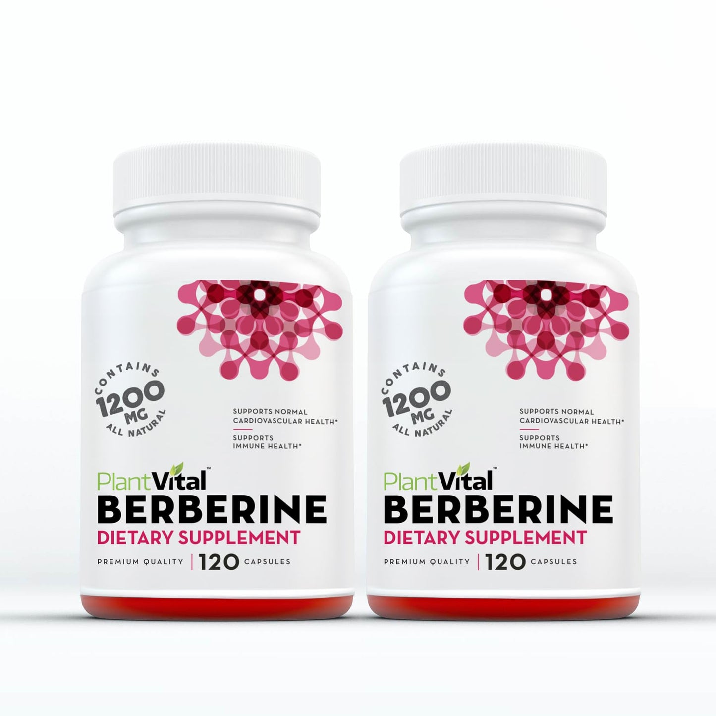 Plantvital Berberine 1200mg Capsules, 240 Count