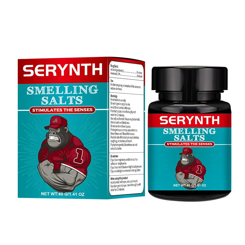 SERYNTH Smelling Salts for Strength Training Powder 1.41 Ounce