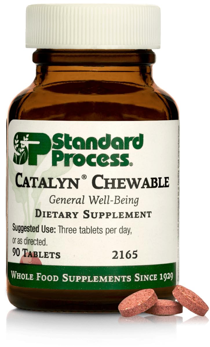 Standard Process Inc. Children's Wellness Chewable Bundle Congaplex & Catalyn Supplement Kit
