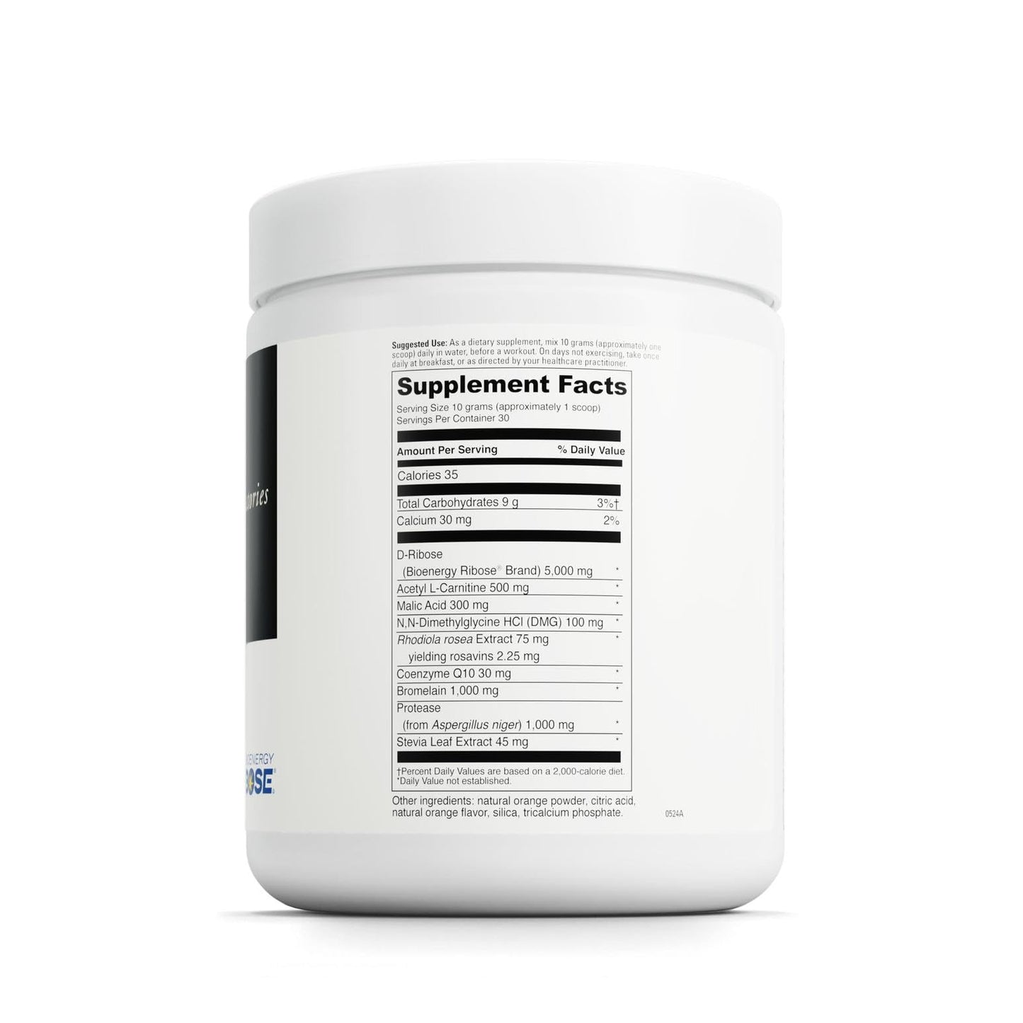 DAVINCI Mito-Fuel with D-Ribose Powder 10.58 oz