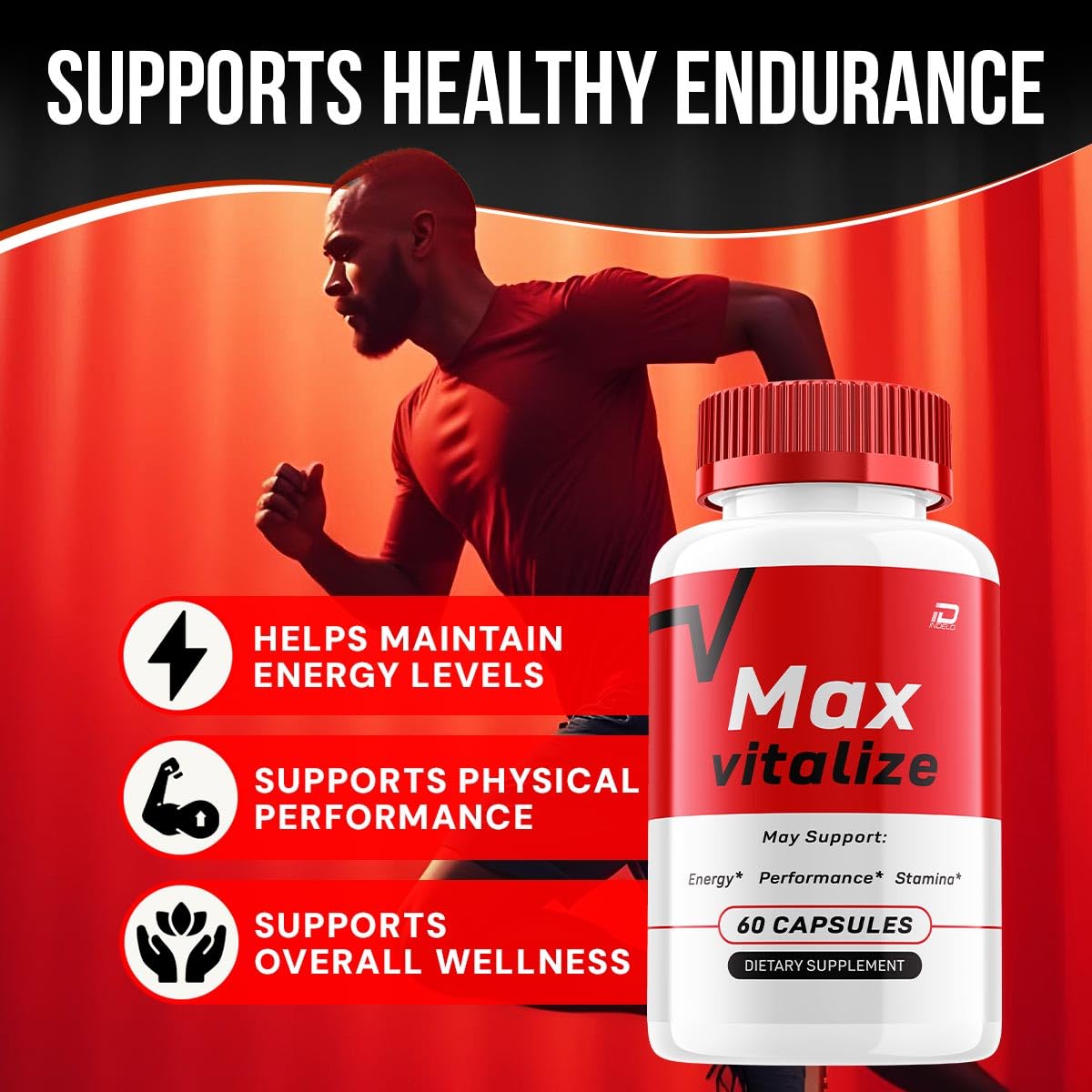 Indelo Max Vitalize for Men Capsules, 120 Count