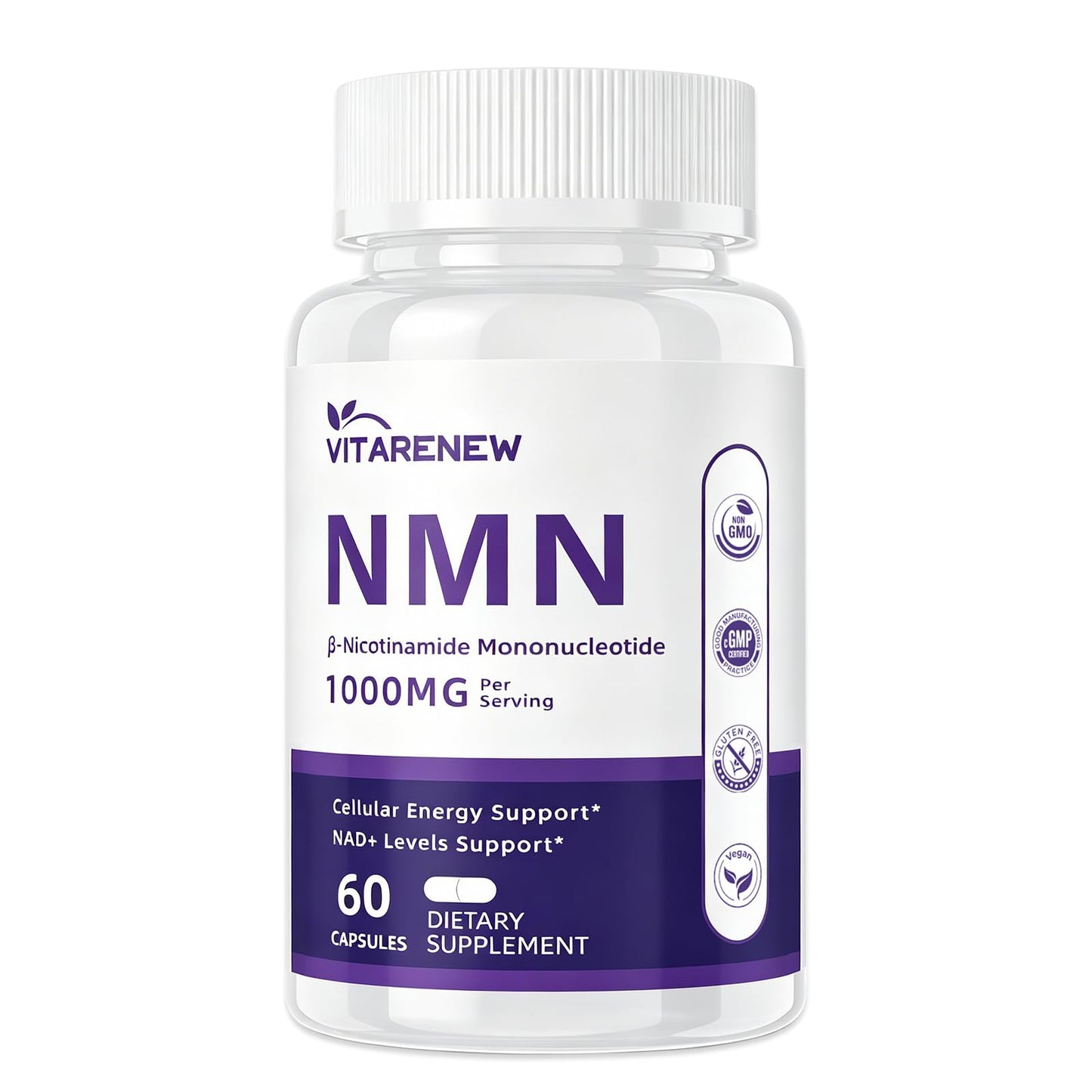 VITARENEW NMN Supplement Capsule 60 Count