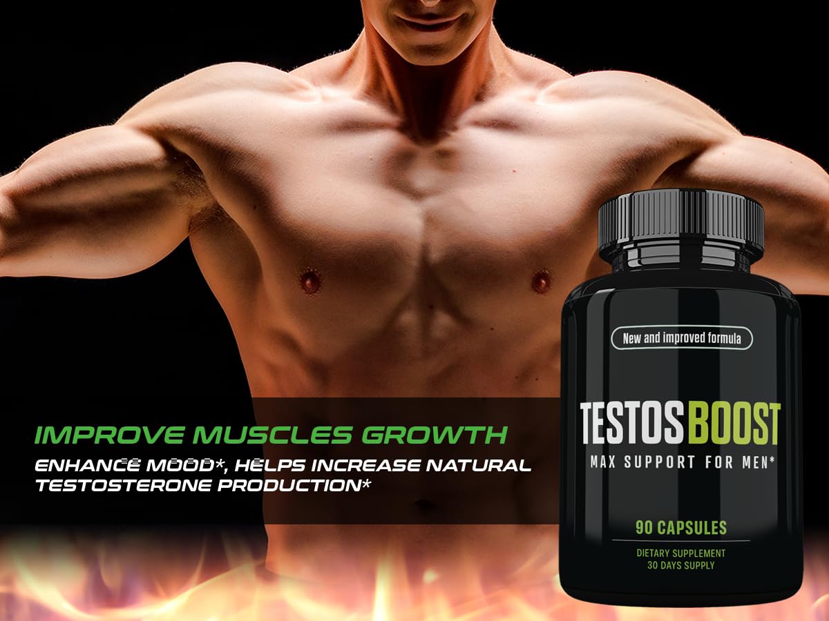 TESTOS BOOST TESTOS BOOST Advanced Formula Capsule 90 Capsules