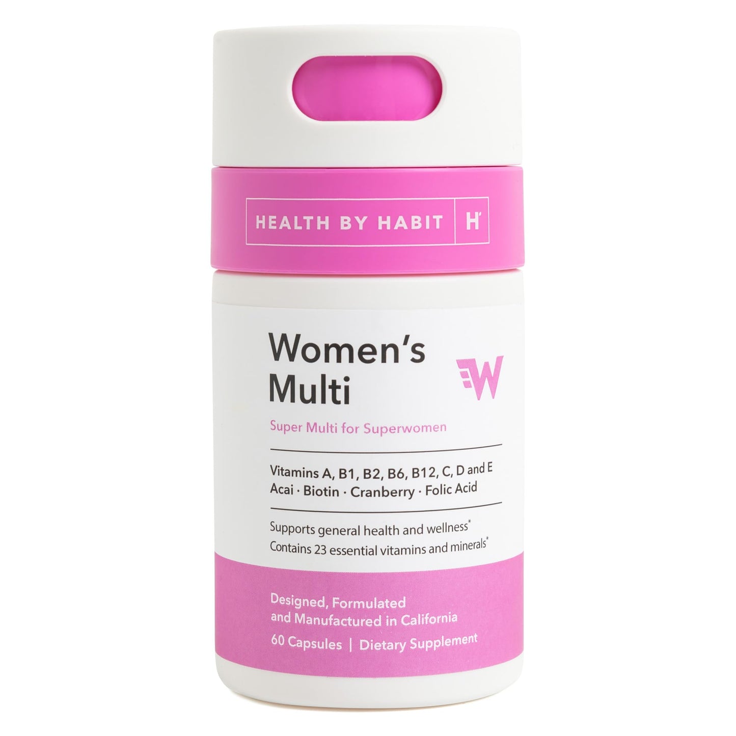 Health By Habit Womens Multi Supplement 60 Capsules