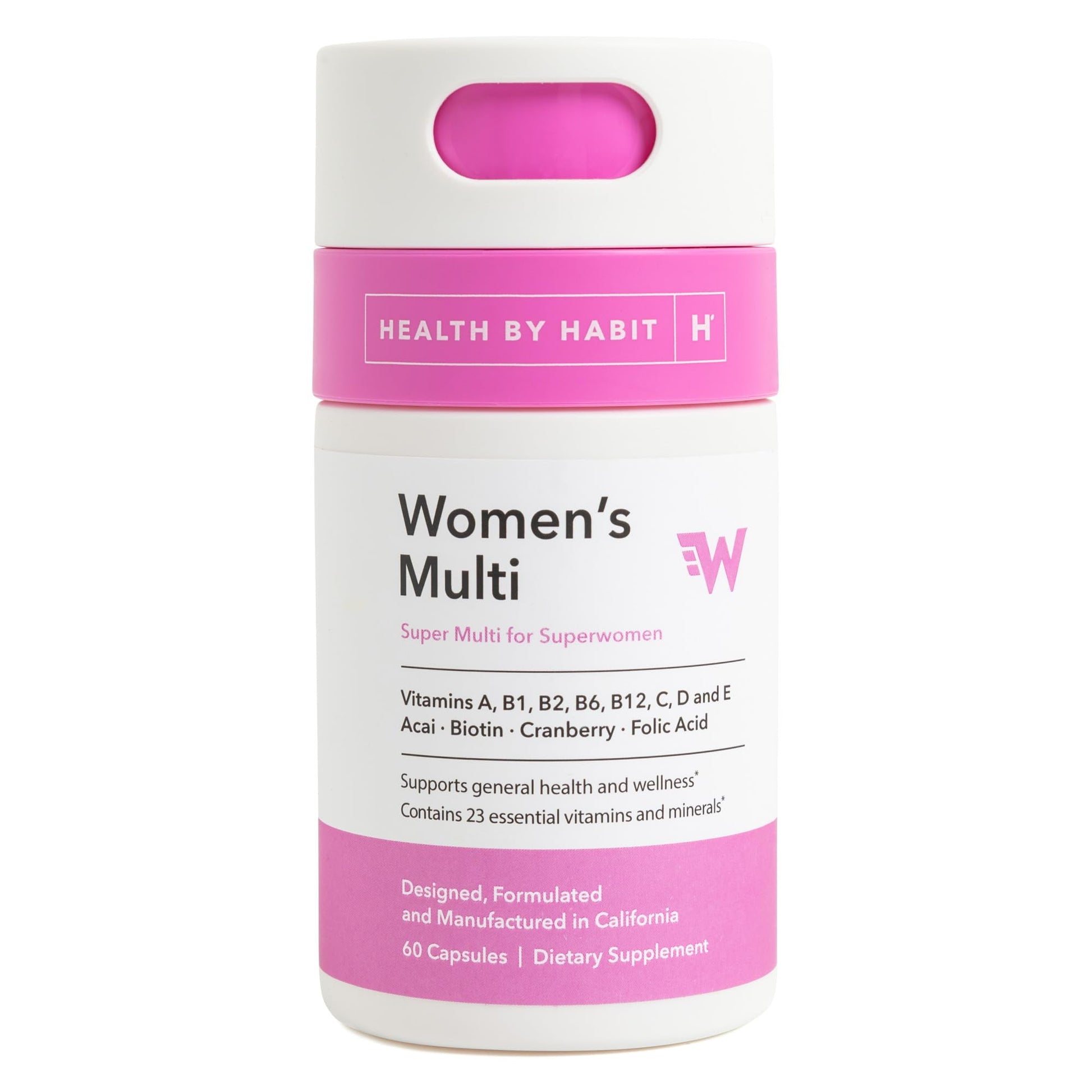 Health By Habit Womens Multi Supplement 60 Capsules