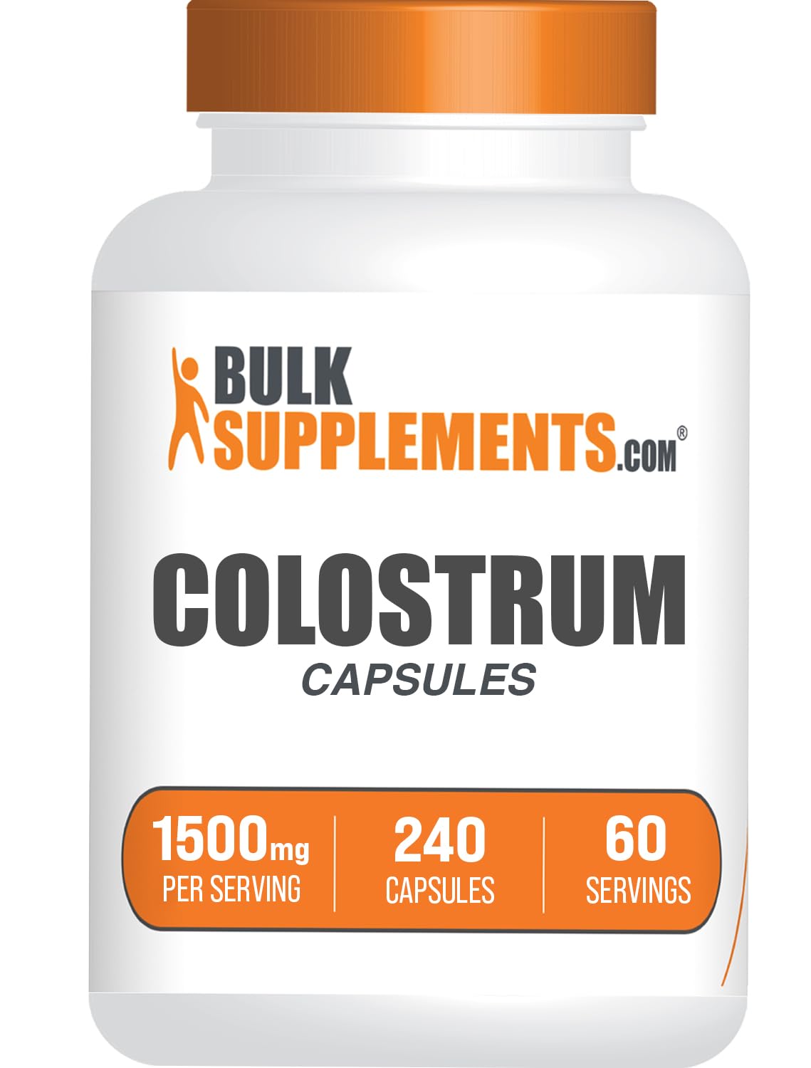 BulkSupplements Colostrum Capsule 240 Capsules