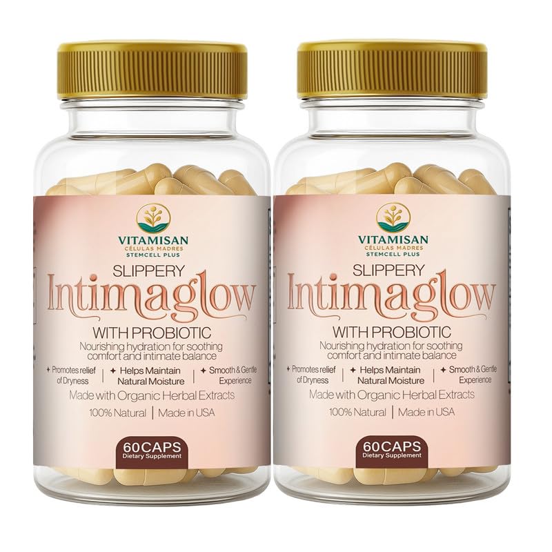 VITAMISAN Slippery Intimaglow with Probiotic for Women, 120 Capsules