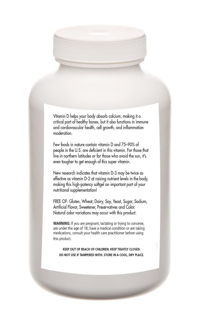 Biogenic Foods Vitamin D3 Capsule 1 Count