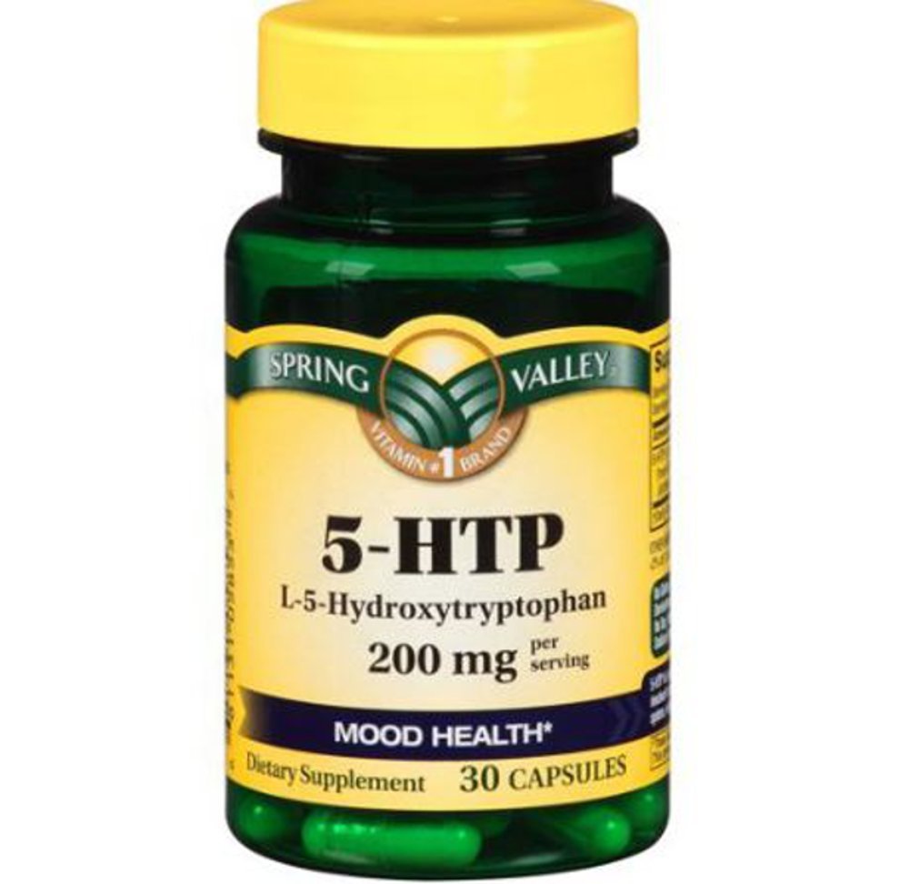 Spring Valley 5-HTP 100 mg Capsules, 30 Capsules
