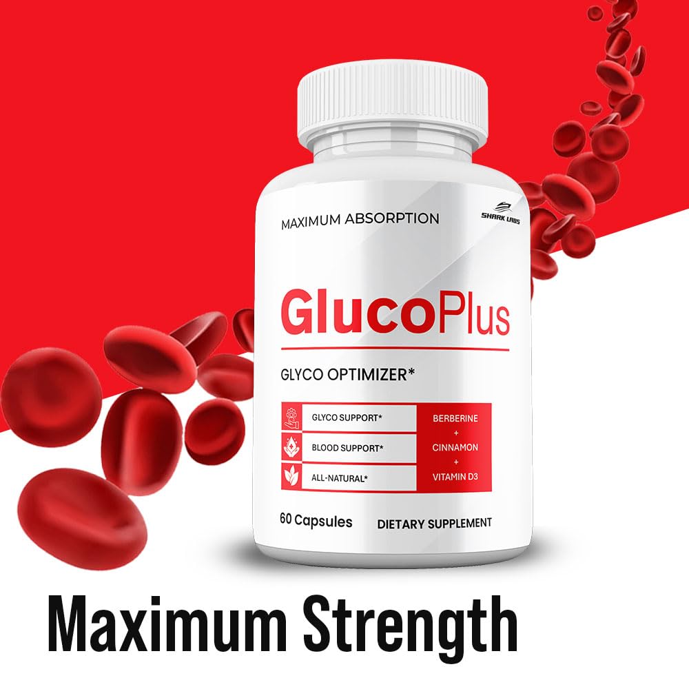 Shark Labs GlucoPlus 60 Capsules