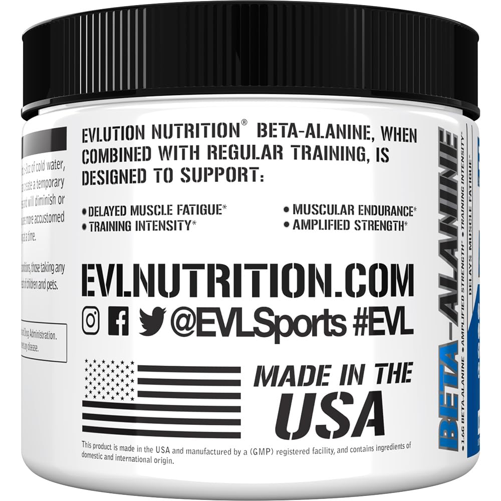 Evlution Beta-Alanine Powder 7 Ounce