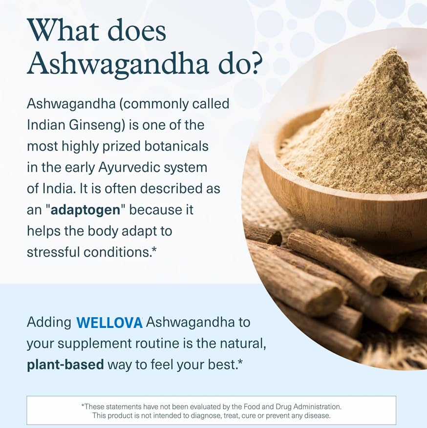 Wellova Women's Ashwagandha 60 Capsules