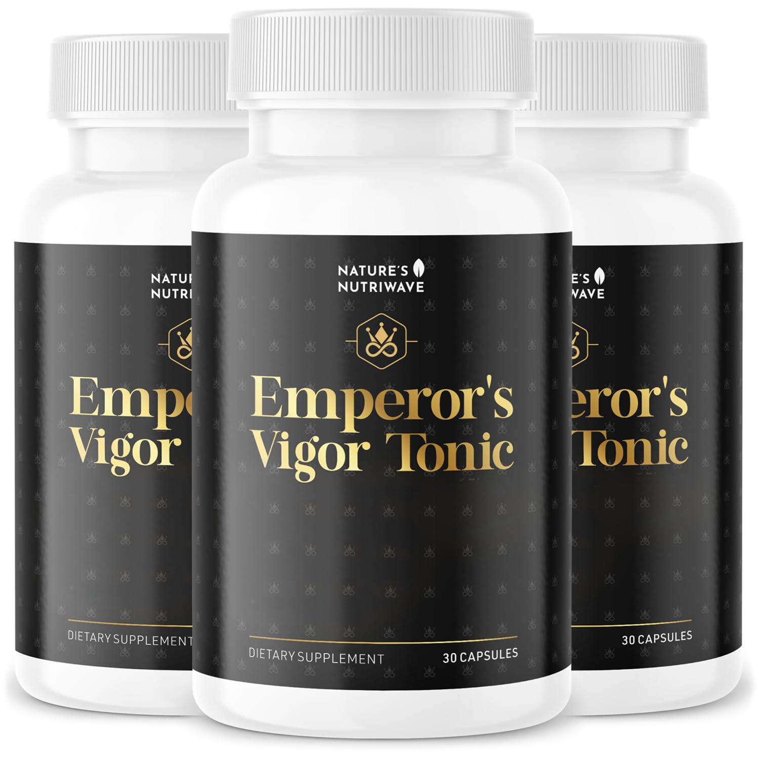Nature’s NutriWave Emperor's Vigor Tonic Herbal Formula 90 Capsules