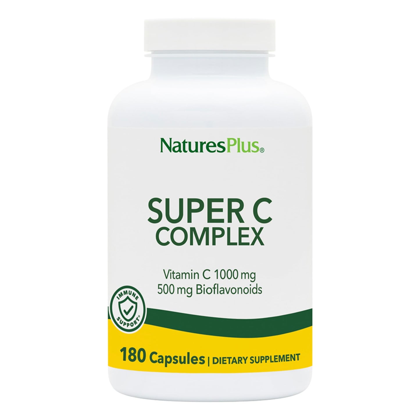 NaturesPlus Super C Complex 180 Capsules