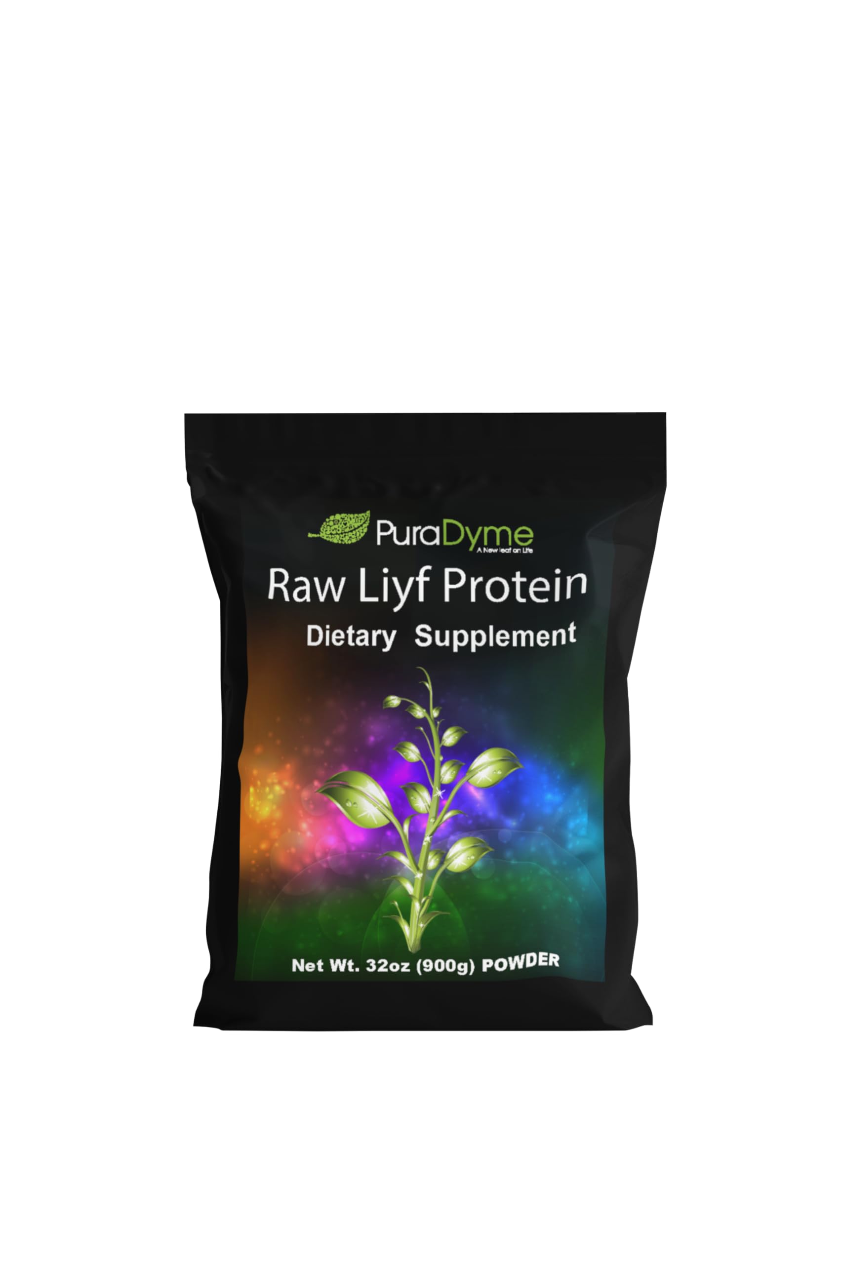 PuraDyme Raw Liyf Protein Natural Powder, 1 Pack