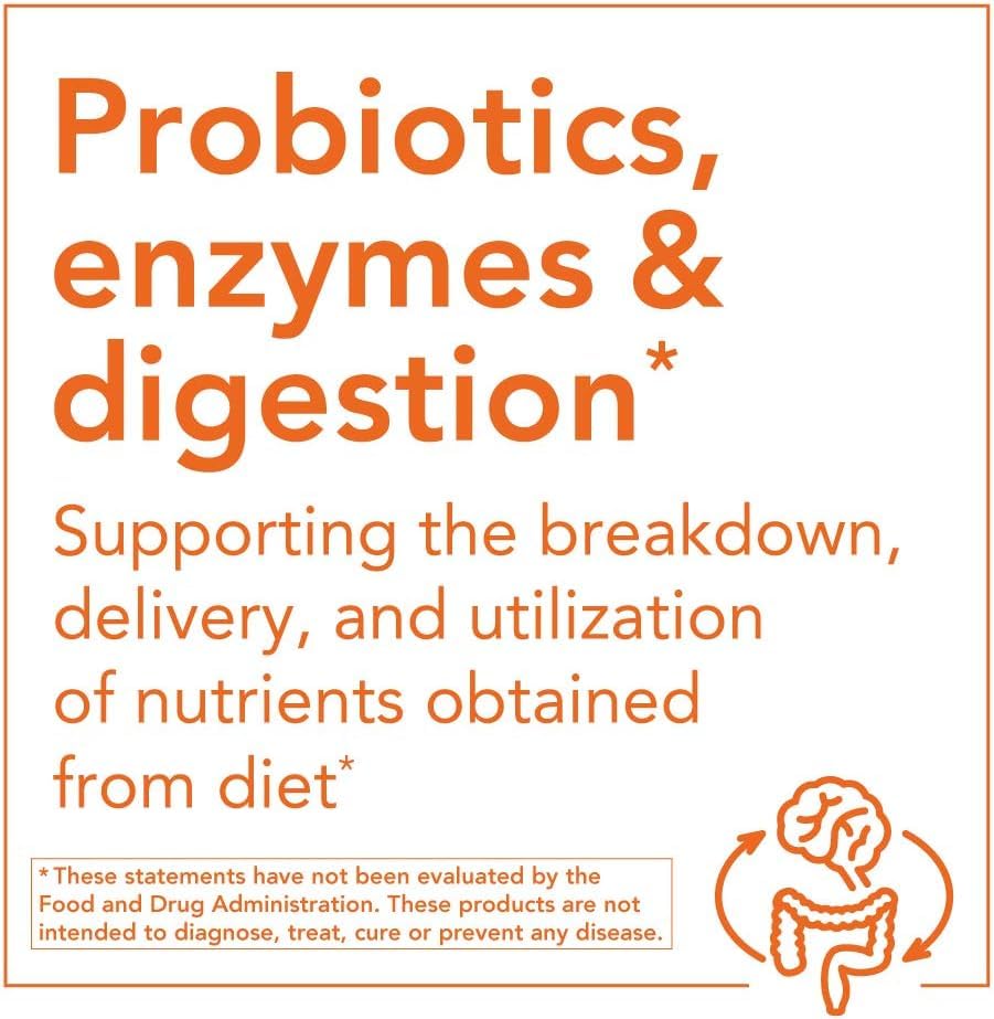 NOW Foods Probiotic-10 25 Billion Capsules, 200 Count