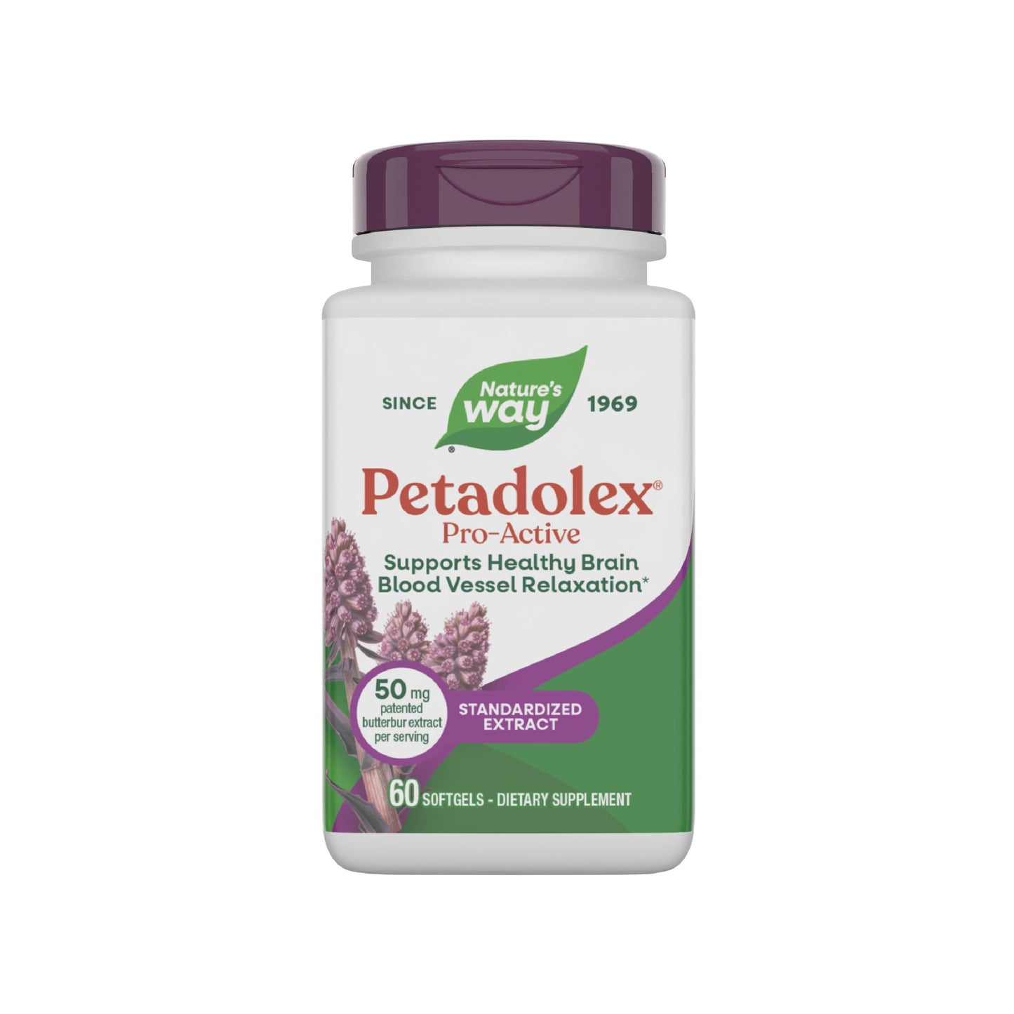 Nature's Way Petadolex Pro-Active Softgels, 60 Count